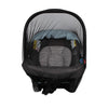 Nuby Mosquito Netting for Baby Stroller and Carrier for Protection, Fits Most Brands of Strollers, Infant Carriers, Carriages, and Bassinets in Black