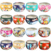 Christmas Scented Candles Gift Sets, Natural Soy Wax 2.5 Oz Unit Portable Travel Tin Perfect for Women Anniversary - 16 Pack