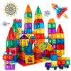 Children Hub 100pcs Magnetic Tiles Set - Educational 3D Magnet Building Blocks - Building Construction Toys for Kids - Upgraded Version with Strong Magnets - Creativity, Imagination, Inspiration