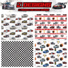 Mpanwen Race Car Wrapping Paper for Boys Kids, 12 Sheets Racing Gift Wrap Racecar Wrapping Paper for Christmas Birthday Holiday - 20 x 29.5 Inches Per Sheet