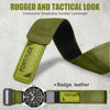 Ritche Nylon Sport 20MM Quick Release Watch Band for men women,Replacement Sekio Watch bands for Omega x Swatch Moonswatch Green, Valentine's day gifts for him or her