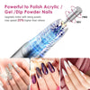 COSLUS Cordless Nail Drill Electric File: Professional for Acrylic Gel Dip Powder Nails Portable Nail Drill Machine Kit for Manicure Pedicure Nail Set with Everything Rechargeable Lightweight