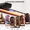 Nicebay Curling Iron, 1 Inch Hair Curling Iron with Ceramic Coating, Professional Curling Wand, Fast Heating up to 430°F, Temperature LED Display, Wide Voltage for Worldwide, 60 Mins Auto Off 120v