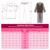 ReliBeauty Old Man Costume for Kids Grandpa Outfit Old Person for boys 100 Days of School with Old Person, 6-7/130