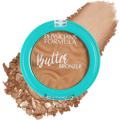 Physicians Formula Mini Murumuru Butter Bronzer Cream Shimmer Face Makeup, Bronzer, Dermatologist Tested, Clean Beauty, Vegan, Cruelty Free