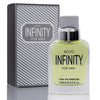 Novo Infinity for Men - 3.4 Fluid Ounce Eau De Parfum Spray for Men - Refreshing Citrusy & Floral Top Notes with Subtle Woody Undertones Smell Fresh All Day Long Gift for Men for All Occasions