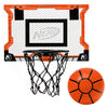 NERF Pro Hoop Basketball Set - Pro Hoop Mini Hoop Set with Mini NERF Basketball - Steel Rim Great for Dunking - Over The Door Basketball Hoops