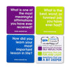 We! Connect Cards Icebreaker Questions - Trust Building Games, Social Skills Games, Teambuilding Activities Conversation Starter Cards for Meetings and Workplace As Seen on TEDx (60 Cards)