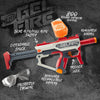 Nerf Pro Gelfire Mythic Full Auto Blaster & 10,000 Gelfire Rounds, 800 Round Hopper, Rechargeable Battery, Eyewear, Ages 14 & Up