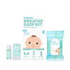 Frida Baby Breathe Easy Kit Sick Day Essentials - Natural Vapor Wipes, Organic Vapor Rub + Organic Vapor Drops, White