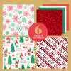 Christmas Tissue Paper for Gift Bags- 100 Sheets of Tissue Paper for Christmas Gift Wrap- (20