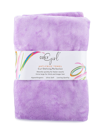 Curly Girl Microfiber Hair Towel, Large Hair Towel 22