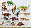 15 Piece Dinosaurs Felt Figures Set for Flannel/Felt Board Playboard Story Time Precut