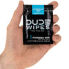 DUDE Wipes - On-The-Go Flushable Wipes - 1 Pack, 30 Wipes - Unscented Extra-Large Individually Wrapped Adult Wet Wipes - Vitamin E & Aloe - Septic and Sewer Safe