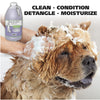 Wahl USA 4-in-1 Calming Pet Shampoo for Dogs - Cleans, Conditions, Detangles, & Moisturizes with Lavender Chamomile - Pet Friendly Formula - 64 Oz - Model 821000-050