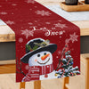 Red Christmas Table Runner - Snowman Rustic Christmas Birds Table Runners Winter Farmhouse Kitchen Dining Table Decoration for Indoor Outdoor Home Holiday Party Decor 13 x 72 Inch (13x72 in)