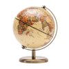 Exerz Antique Globe Dia 5.5-inch / 14cm - Mini Globe - Modern Map in Antique Color - English Map - Educational/Geographic