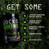 Jocko Greens Powder - Organic Superfood Supplement - KETO Friendly, Probiotics, Digestive Enzymes, Spirulina, Chlorella, Wheat Grass, Vitamin A, Monk Fruit Sweetened - Responsibly Sourced- 30 Servings