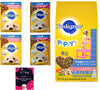 Pedigree Puppy Food Variety Bundle, 01 Bag (3.5LB) Chicken Flavor and 04 Pouches Morsels in Sauce, (02) Chicken and 02 Beef. Plus a Pet Nutrition Booklet.