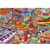 HUADADA Jigsaw Puzzles for Adults 1000 Piece Jigsaw Puzzles for Adults Challenging Game ?Little People's World Party?