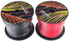 GS Power 10 Gauge Stranded Flexible Copper Clad Aluminum CCA Primary Automotive Wire for Car Audio Video Amplifier 12 Volt Trailer Harness Hookup Drone Model Train Wiring. 100ft Red & 100 ft Black