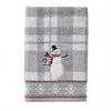 SKL Home by Saturday Knight Ltd. Whistler Snowman Bath Towel, Gray