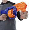 NERF SurgeFire Elite Blaster, 15-Dart Rotating Drum, Slam Fire, Includes 15 Official Nerf Elite Darts (Amazon Exclusive)