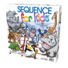 SEQUENCE for Kids -- The 'No Reading Required' Strategy Game by Jax, Multi Color, 11 inches (2-4 players)