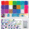 Rainbow Loom® MEGA Combo Set, Features 7000+ Colorful Rubber Bands, 2 step-by-step Bracelet Instructions, Organizer Case, Great Gift for Kids 7+ to Promote Fine Motor Skills