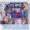 Disney Frozen - Townley Girl Super Sparkly Cosmetic Beauty Makeup Set For Girls with Clips, Lip Gloss, Nail Stickers, Lip Balm, Nail Gems and Mirror For Parties, Sleepovers & Makeovers