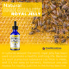 Royal Jelly Supplement - 500mg - 2oz - Organic, Non-GMO - Bee Powered Vitamins, Minerals, Antioxidants - Nutrient-Rich Superfood (Food of The Emperors) - Supports Well-Being and Skin Health