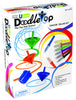 u-create doodletop twister deluxe kit with 1 design tray, marker pens, drawing games, creative art spiral spinning top for kids age 5 & above