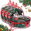 Shappy 4 Pcs Large Christmas Wreath Storage Bag 36