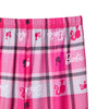 Barbie Girls Pajama Pants and Sleep Shirt Sets for Kids 4 Piece Sleepwear Set for Girls (as1, numeric, numeric_6, regular, Pink-Heather)