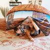 The Original Patented AirFort - Build A Fort in 30 Seconds, Inflatable Fort for Kids, Play Tent for 3-12 Years, A Playhouse Where Imagination Runs Wild, Fan not Included (Tiki Hut)