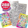 Crayola Epic Book of Awesome, All-in-One Coloring Book Set, 288 Pages, Kids Indoor Activities, Gift