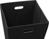 SimpleHouseware Foldable Closet Laundry Hamper Basket, Black