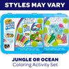 Crayola Color Wonder Mess Free Coloring Activity Set (30+ Pcs), With Markers, Stamps, and Stickers, Gift for Toddlers, 3+