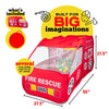 Kiddey Fire Truck Play Tent for Kids - Firetruck Tents with Sirens and Fireman Sound Button for Girls, Boys, & Toddlers Gifts - Red Fire Engine Pop Up Playhouse for Toddler - Indoor & Outdoor