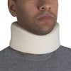 OTC Cervical Collar, Soft Contour Foam, Neck Support Brace, White Narrow 2.5