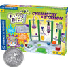 Thames & Kosmos Ooze Labs Chemistry Station Science Experiment Kit, 20 Non-Hazardous Experiments Including Safe Slime, Chromatography, Acids, Bases & More, Multi-Color