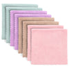 Super Soft Burp Cloths 8 Pack - Thick Baby Washcloths - Extra Absorbent - Perfect Size Large 20