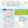 Squirrel Products Mom, I'm Bored Children's Activity Book - Fun for Kids Ages 3 Years Old and Up