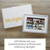 Skylight Digital Picture Frame: WiFi Enabled with Load from Phone Capability, Touch Screen Digital Photo Frame Display - Customizable Gift for Friends and Family - 10 Inch Silver