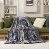 Bedsure Fuzzy Blanket Twin Size - Grey, Soft and Comfy Sherpa, Plush and Furry Faux Fur, Reversible Twin Blankets for Couch, Sofa and Bed, 60x80 Inches