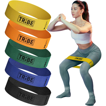 Fabric Resistance Bands for Working Out - Booty Bands for Women and Men - Exercise Bands Resistance Bands Set - Workout Bands Resistance Bands for Legs - Fitness Bands