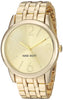 Nine West Women's NW/1578CHGB Champagne Dial Gold-Tone Bracelet Watch