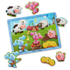 Melissa & Doug Blue's Clues & You! Wooden Sound Puzzle - Musical Farm (6 Pieces)