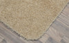 Garland Rug Serendipity 3 Piece Shaggy Nylon Washable Bathroom Rug Set Linen