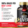 One Earth Health Beef Liver Capsules. 100% Grass Fed New Zealand Beef Liver. Pasture Raised. GMO and Filler Free. 200 Capsules (3,000mg Serving)